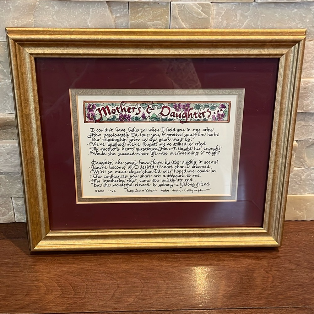 Mothers and Daughters frame